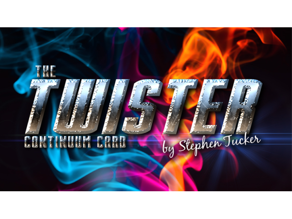 The Twister Continuum Card Blue (Gimmick and Online Instructions) by Stephen Tucker