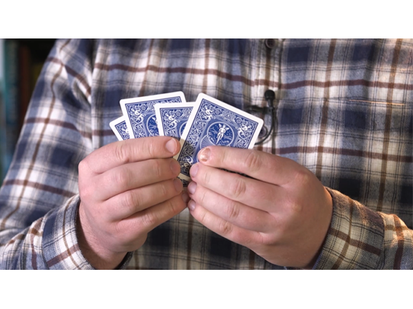 The Twister Continuum Card Blue (Gimmick and Online Instructions) by Stephen Tucker