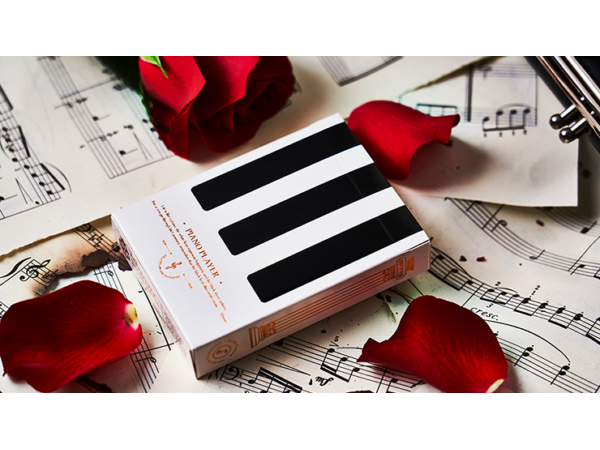 Piano Player Three-Key Edition Playing Cards by Bocopo