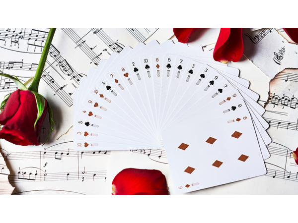 Piano Player Three-Key Edition Playing Cards by Bocopo