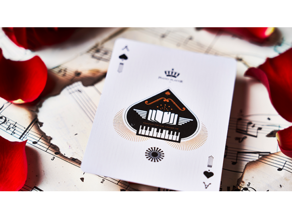 Piano Player Three-Key Edition Playing Cards by Bocopo