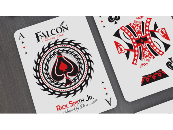 Falcon Razors Throwing Cards by Rick Smith Jr. and De'vo