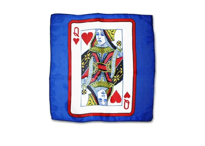 Sitta Card Silk - Blue - 30 cm (12 ) - Queen of Hearts