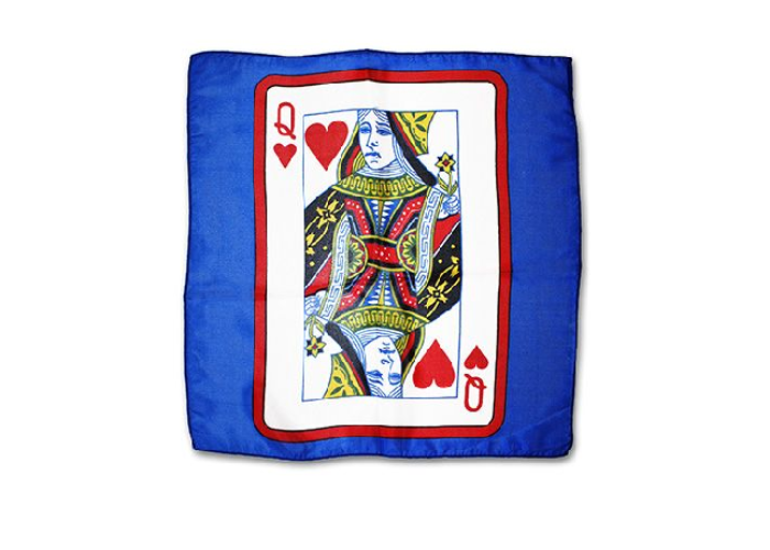 Sitta Card Silk - Blue - 30 cm (12 ) - Queen of Hearts