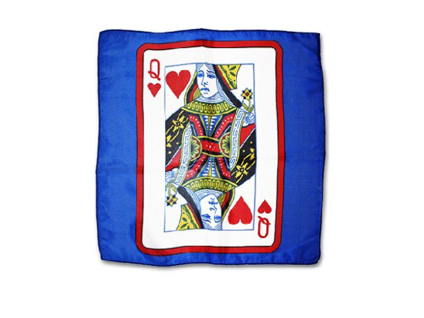 Sitta Card Silk - Blue - 30 cm (12 ) - Queen of Hearts
