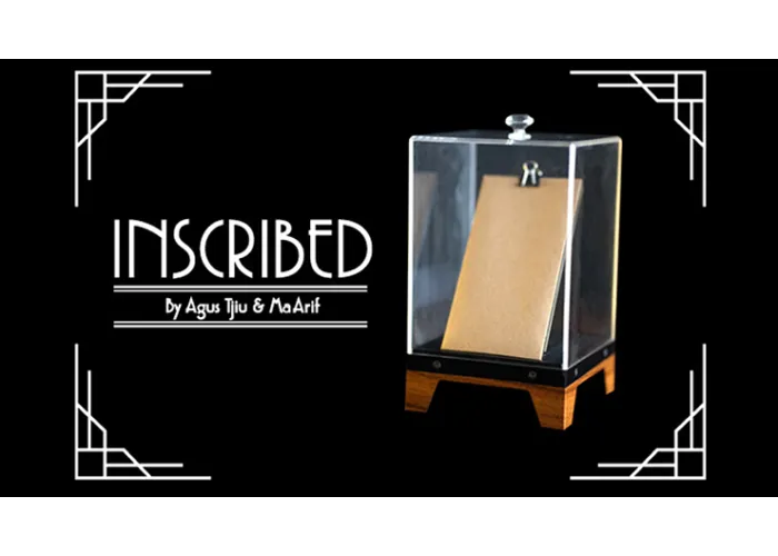 Inscribed (Gimmicks and Online Instructions) By Agus Tjiu & Ma Arif