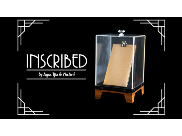 Inscribed (Gimmicks and Online Instructions) By Agus Tjiu & Ma Arif