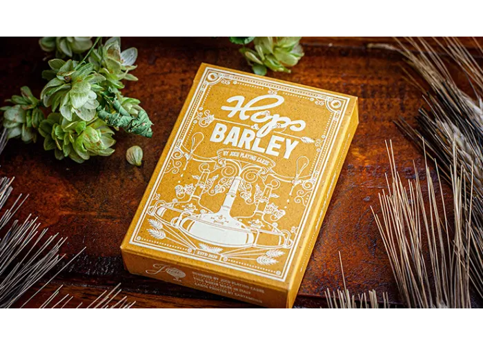 Hops & Barley (Pale Gold Pilsner) Playing Cards by JOCU Playing Cards