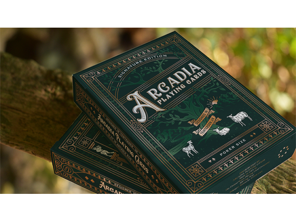 The Arcadia Signature Edition (Green) Playing Cards by Arcadia Playing Cards