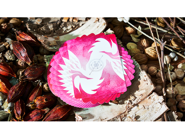 Lonely Wolf (PINK) Playing Cards by Bocopo