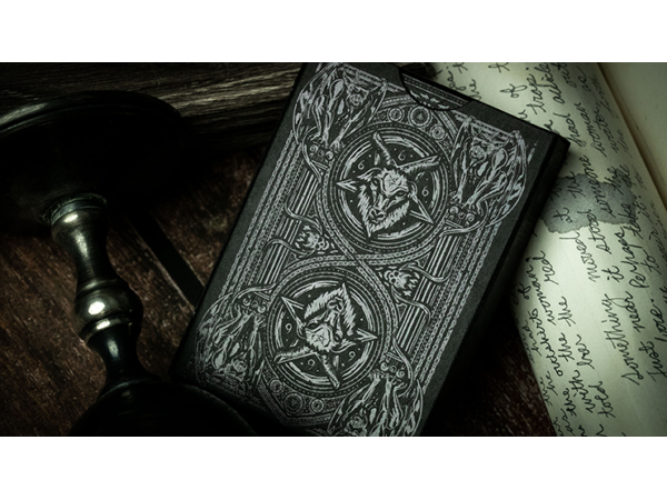666 Purple Playing Cards by Riffle Shuffle