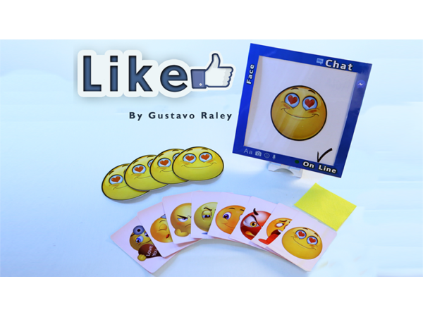 LIKE (Gimmicks and Online Instructions) by Gustavo Raley