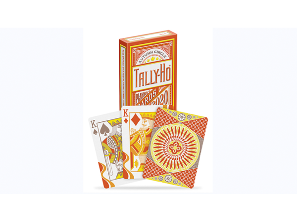 Tally-Ho Autumn Circle Back Playing Cards
