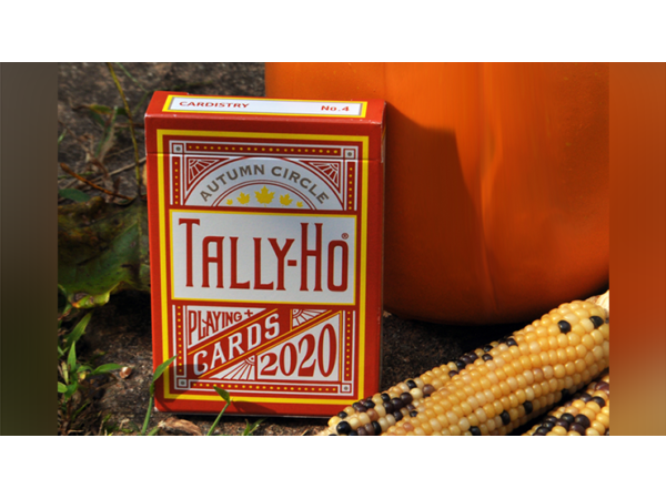 Tally-Ho Autumn Circle Back Playing Cards