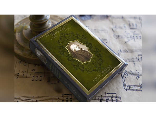 Wolfgang Amadeus Mozart (Composers) Playing Cards