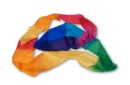 Multicolor Silk Streamer 4 inch by 15 feet from Magic by Gosh - Trick – Bild 1