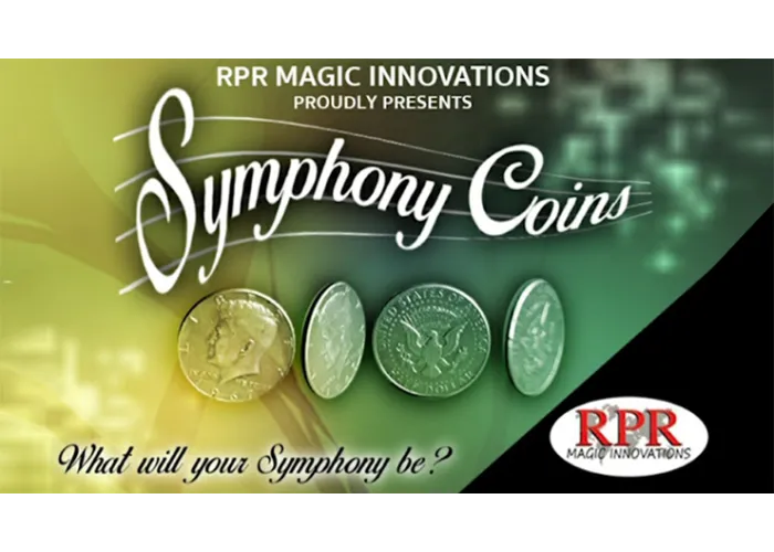 Symphony Coins (English Penny) Gimmicks and Online Instructions by RPR Magic Innovations - Trick