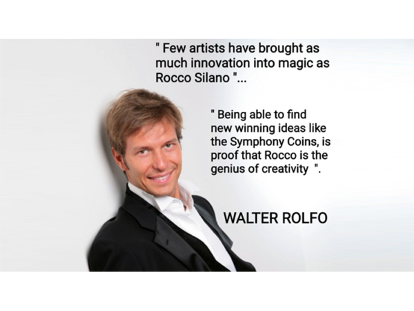 Symphony Coins (US Kennedy Half Dollar) Gimmicks and Online Instructions by RPR Magic Innovations