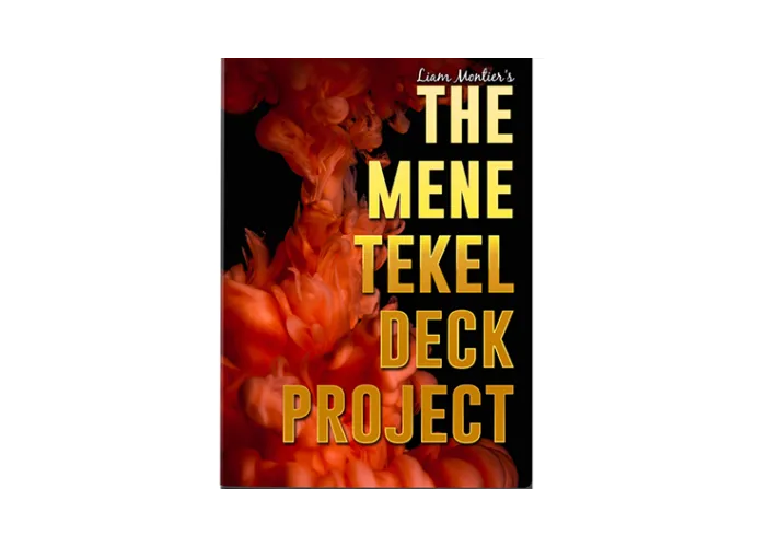 The Mene Tekel Deck Blue Project with Liam Montier (Gimmicks and Online Instructions)