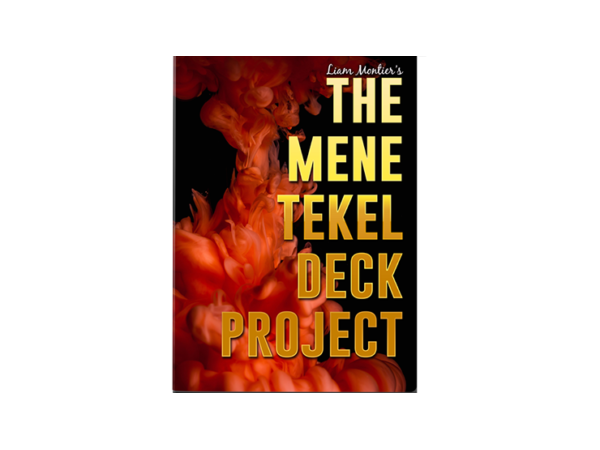 The Mene Tekel Deck Blue Project with Liam Montier (Gimmicks and Online Instructions)