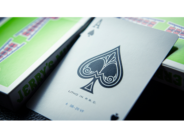 Modern Feel Jerry's Nuggets (Green) Playing Cards