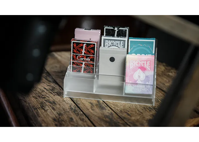 Acrylic (Small - 18 Decks) Playing Card Display by TCC - Kartenbox