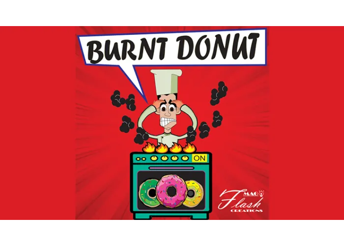 BURNT DONUTS (Gimmicks and Online Instructions) by Mago Flash