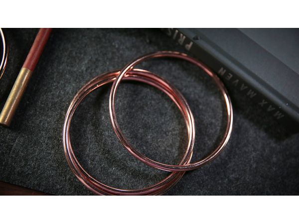 4" Linking Rings (Rose) by TCC
