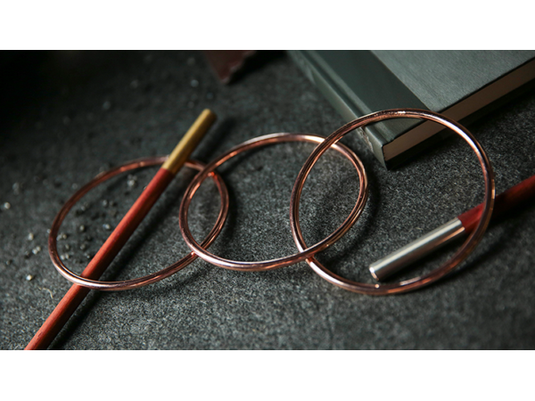 4" Linking Rings (Rose) by TCC