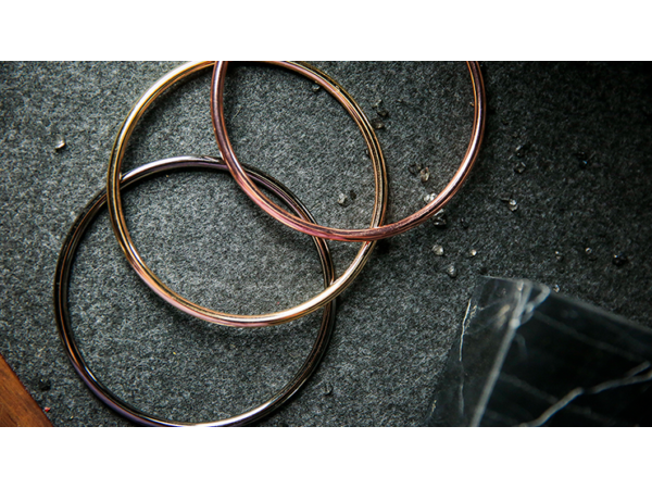 4" Linking Rings (Rose) by TCC