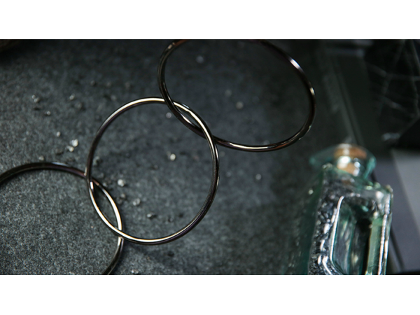 4" Linking Rings (Space Grey) by TCC