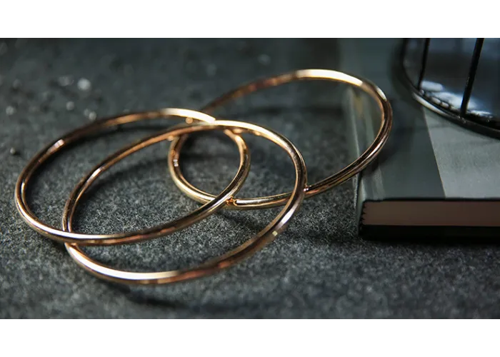 4" Linking Rings (Gold) by TCC