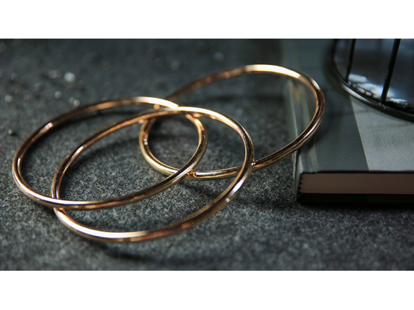 4" Linking Rings (Gold) by TCC