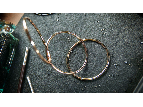 4" Linking Rings (Gold) by TCC