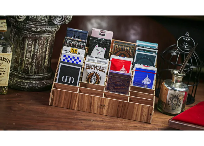 Wooden (Large- 40 Decks) Playing Card Display by TCC