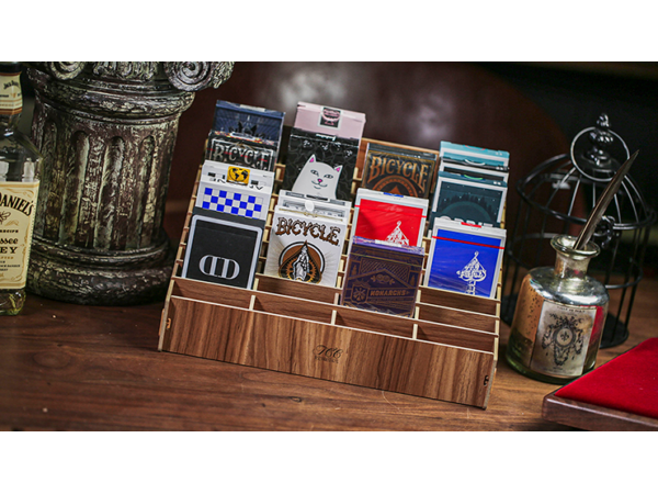Wooden (Large- 40 Decks) Playing Card Display by TCC