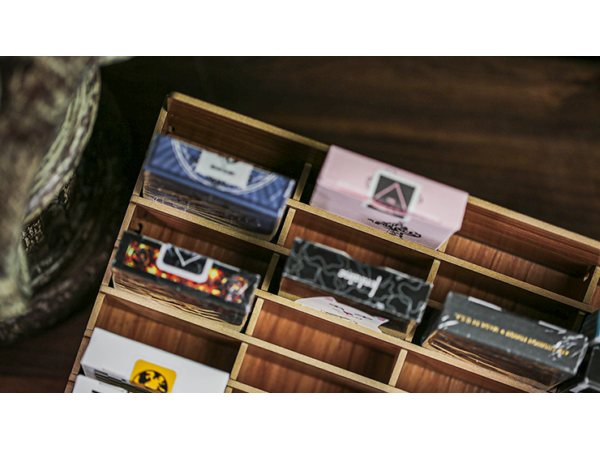 Wooden (Large- 40 Decks) Playing Card Display by TCC