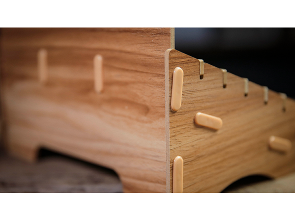 Wooden (Small- 18 Decks) Playing Card Display by TCC - Kartenbox