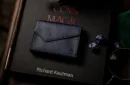 Luxury Leather Playing Card Carrier (Blue) by TCC – Image 1