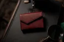 Luxury Leather Playing Card Carrier (Red) by TCC – Image 1