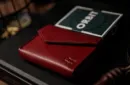 Luxury Leather Playing Card Carrier (Red) by TCC – Image 2