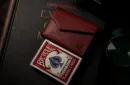 Luxury Leather Playing Card Carrier (Red) by TCC – Image 6