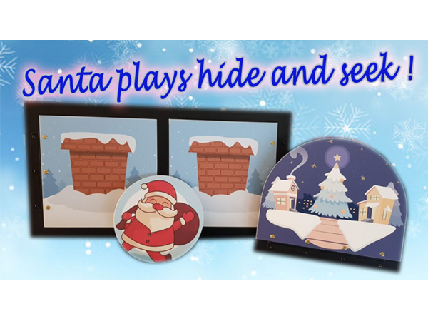 SANTA PLAYS HIDE AND SEEK (PROFESSIONAL MODEL) by Magie Climax - Trick