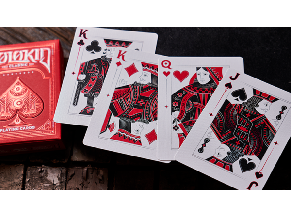 Solokid Ruby Playing Cards by Bocopo