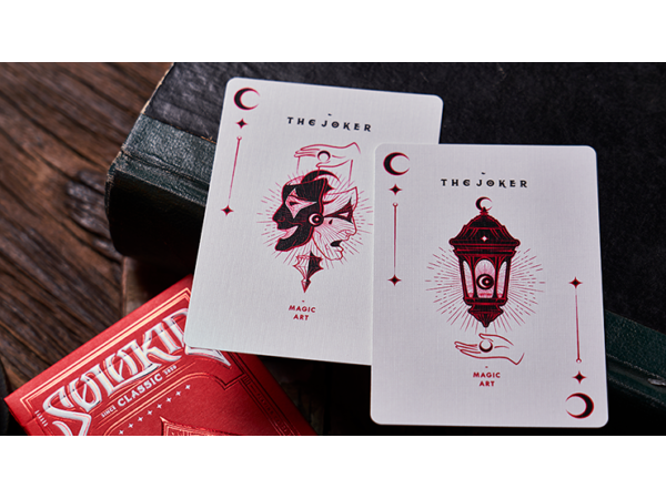 Solokid Ruby Playing Cards by Bocopo