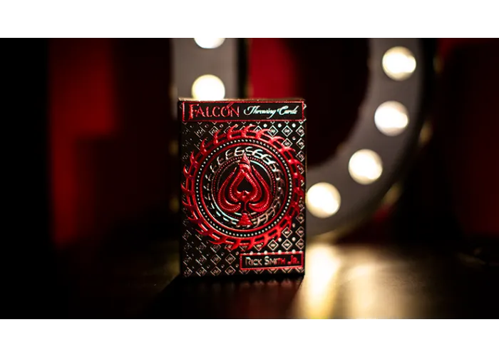 Falcon Razor Throwing Cards (Foil) by Rick Smith Jr. and De'vo