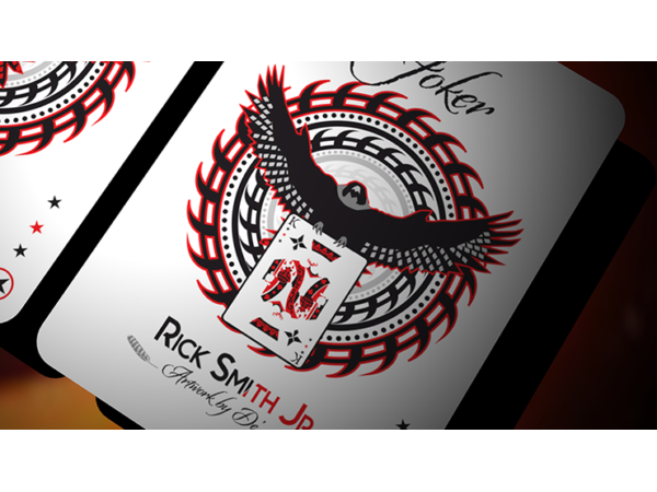 Falcon Razor Throwing Cards (Foil) by Rick Smith Jr. and De'vo