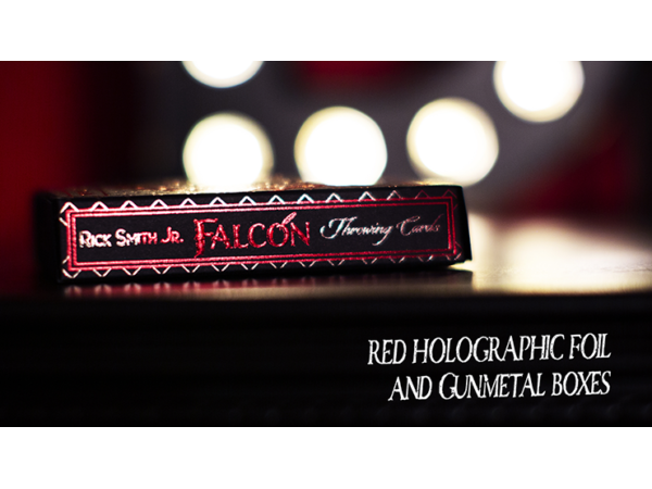 Falcon Razor Throwing Cards (Foil) by Rick Smith Jr. and De'vo