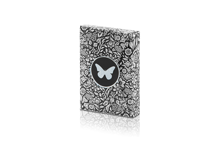 Limited Edition Butterfly Playing Cards (Black and White) by Ondrej Psenicka