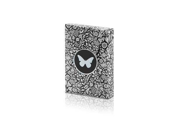 Limited Edition Butterfly Playing Cards (Black and White) by Ondrej Psenicka